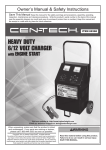 Centech 69368 Owner`s manual