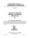 Randell 2010FMJB Specifications