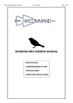 Aircommand Sparrow Mk4 Installation guide