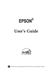 Epson ActionTower 8600 User`s guide