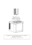 Vinotemp IL-OW002 Owner`s manual