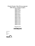 Renesas H8S/2138 Series Hardware manual