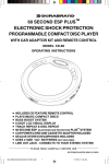 Durabrand CD-89 Operating instructions