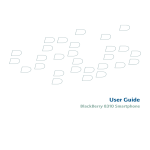 Blackberry Curve 8310 User guide