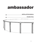 ROUND Pools Ambassador Installation manual