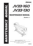 MIMAKI JV33-130 Specifications