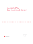 Agilent Technologies 34970A Specifications