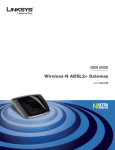 Cisco Linksys WAG160N User guide