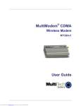 Multitech MTCBA-C-IP-N12 User guide