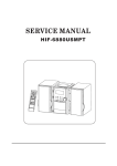 Roadstar HIF-8551 Specifications