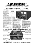 AMERITRON AL-80B Specifications
