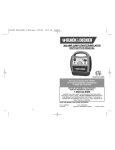Black & Decker 300 AMP JUMP-STARTER/INFLATOR Instruction manual