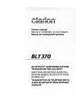 Clarion DXZ775USB Owner`s manual