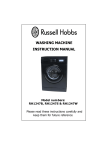 Russell Hobbs RHWM81400DIDB Instruction manual