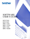 Brother DCP-7025 User`s guide