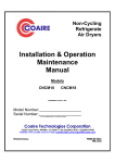 Coaire CNCM10 Specifications