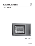 Extron electronics FPC 5000 Operating instructions