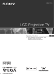 LCD Projection TV - Sony Asia Pacific