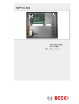 Bosch ICP-CC488 Specifications