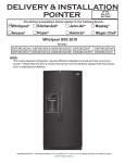 DELIVERY & INSTALLATION POINTER