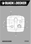 Black & Decker EF2550 Instruction manual