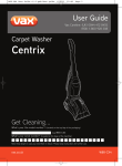 Vax W88-CX4 User guide