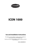 Cannon ICON 10425G Technical data