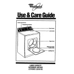 Whirlpool LE5760XS Operating instructions