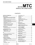 MTC Air Conditioner Specifications