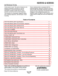 Scotsman NDE650 Service manual