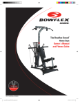 Bowflex Xceed Owner`s manual