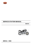 service station manual breva - v850