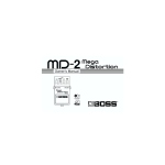 Boss MD-2 Owner`s manual