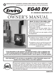 Sherwood Enviro EG40 DV Owner`s manual