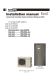 Sanden HP315SSA_F.0 Instruction manual