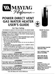 Maytag HJ675PRDVT Operating instructions