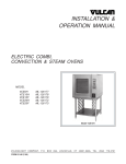 Vulcan-Hart VCE6H ML-126177, VCE10H ML-126178, VCE10F ML-126179, VCE20H ML-126172, VCE20F ML-126173 Specifications