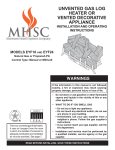 MHSC EYF18 Operating instructions