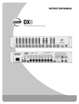EAW DX810 Instruction manual