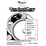 Whirlpool SF314PEA Specifications