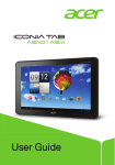 Acer Iconia A1 User guide