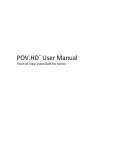 POV.HD User Manual, v1.12