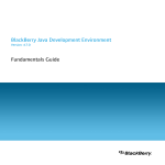 BlackBerry Java Development Environment - 4.7.0