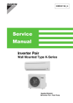 Daikin FTXN35KEV1B Service manual