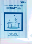 Yamaha P50-m User`s manual