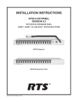 RTS KP95 Service manual