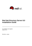 Red Hat NETSCAPE DIRECTORY SERVER 6.2 - DEPLOYMENT Installation guide