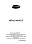 Cannon Windsor Mk2 10297G Mk2 Technical data
