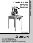 Delta 33-892 Instruction manual