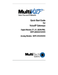 Multitech MVP-2410, MVP-3010 User guide